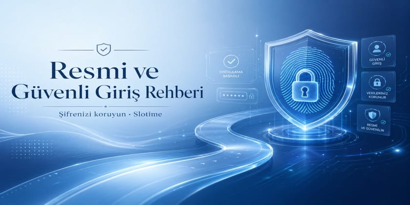 Slotime resmi giriş rehberi kapak görseli