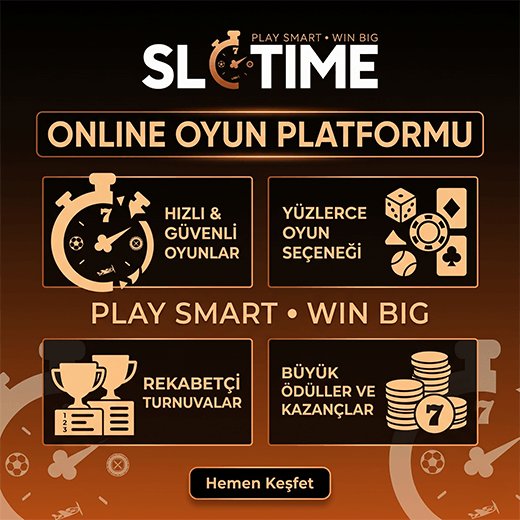 Slotime online oyun platformu tanıtım görseli